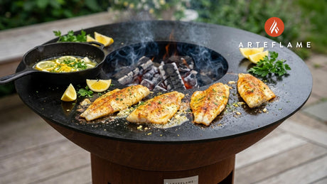 Grilled Haddock with Lemon Butter (Connecticut Style)