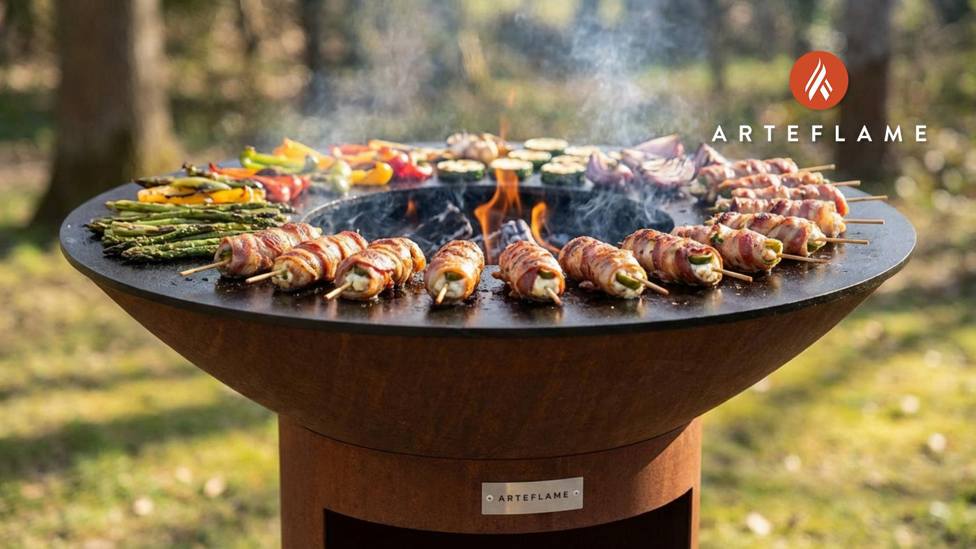South Dakota Style Grilled Pheasant Skewers on the Arteflame