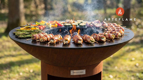 South Dakota Style Grilled Pheasant Skewers on the Arteflame