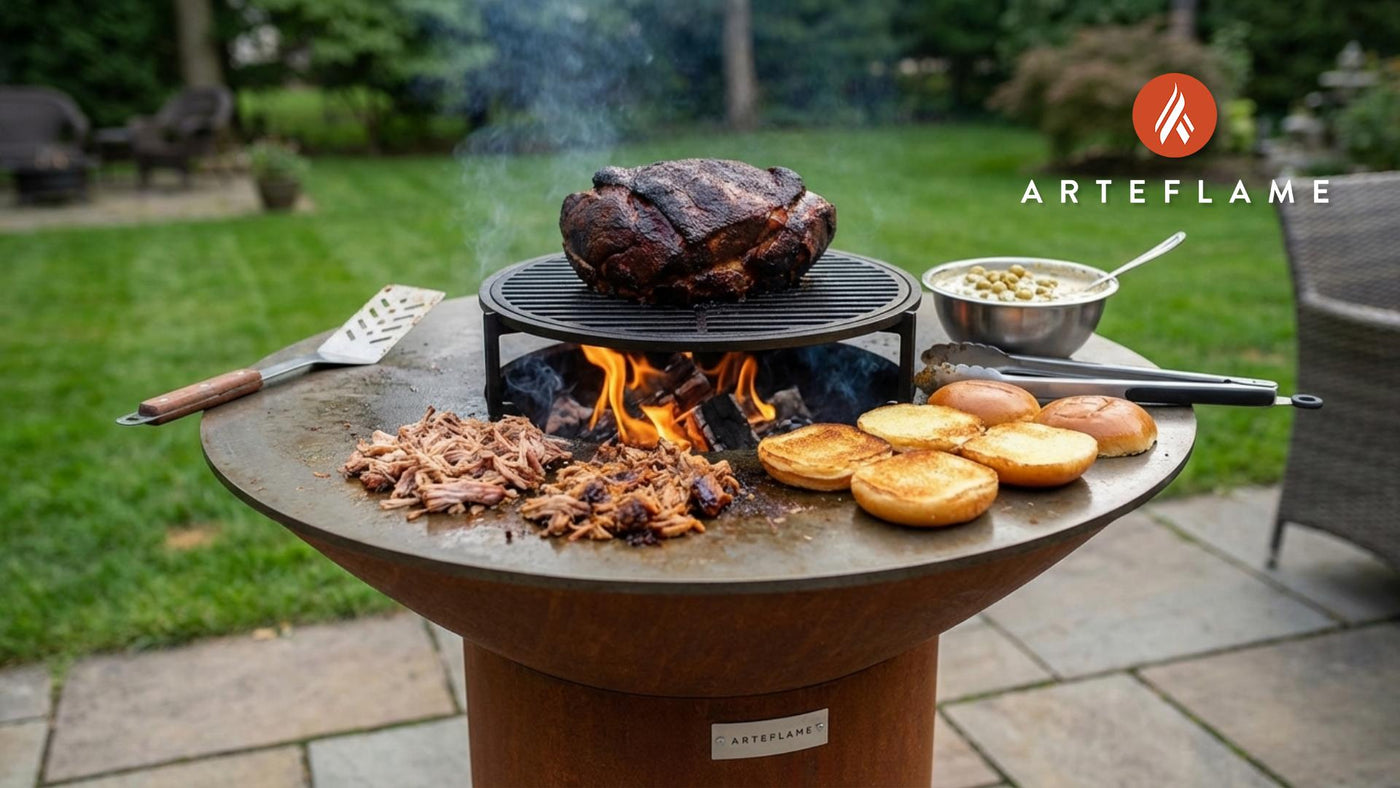 Lansing-Style BBQ Pulled Pork Sandwich on the Arteflame Grill