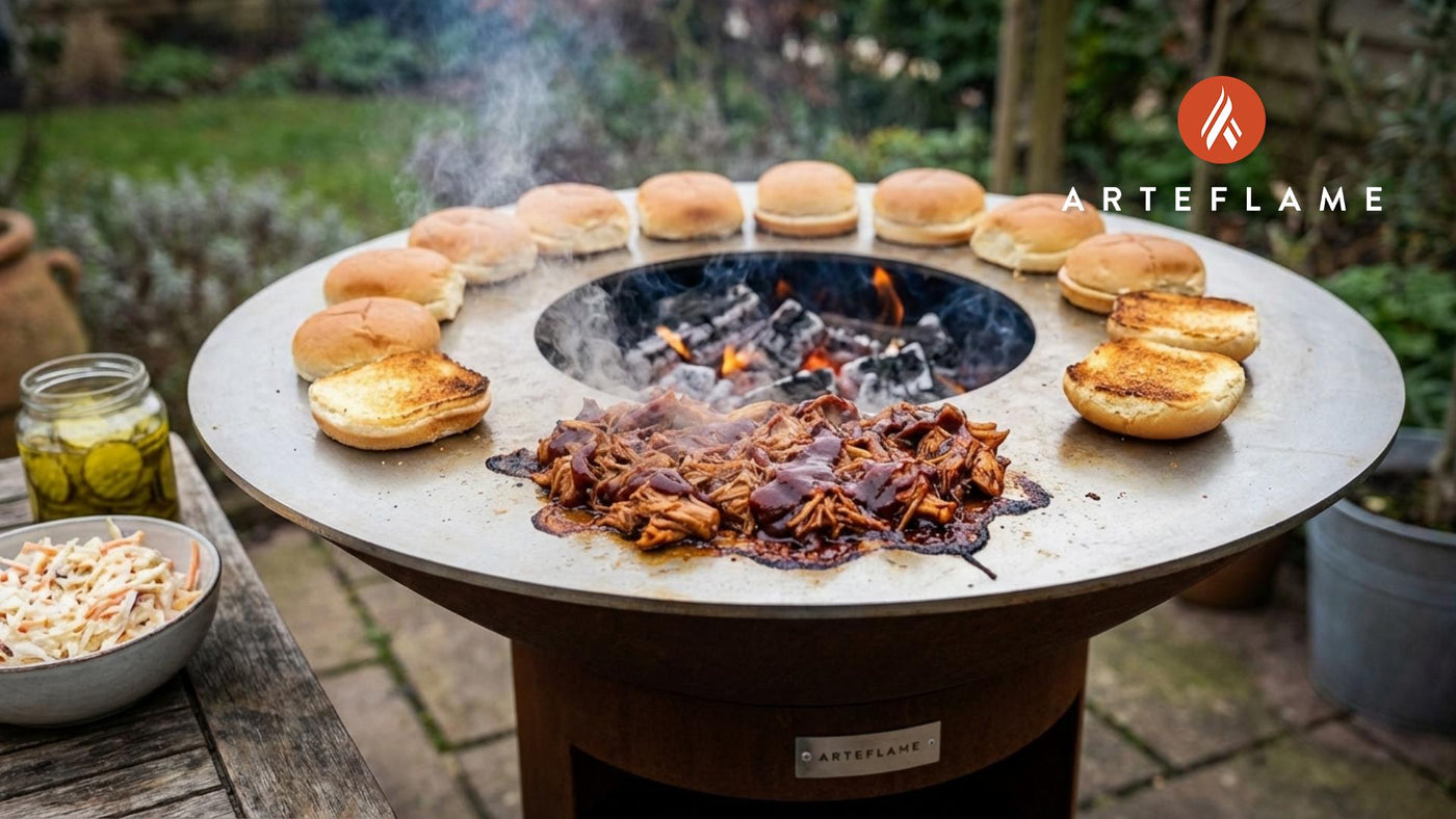 Smoky Missouri BBQ Jackfruit Sliders on the Arteflame Grill