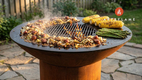 Grilled Dirty Cabbage on the Arteflame