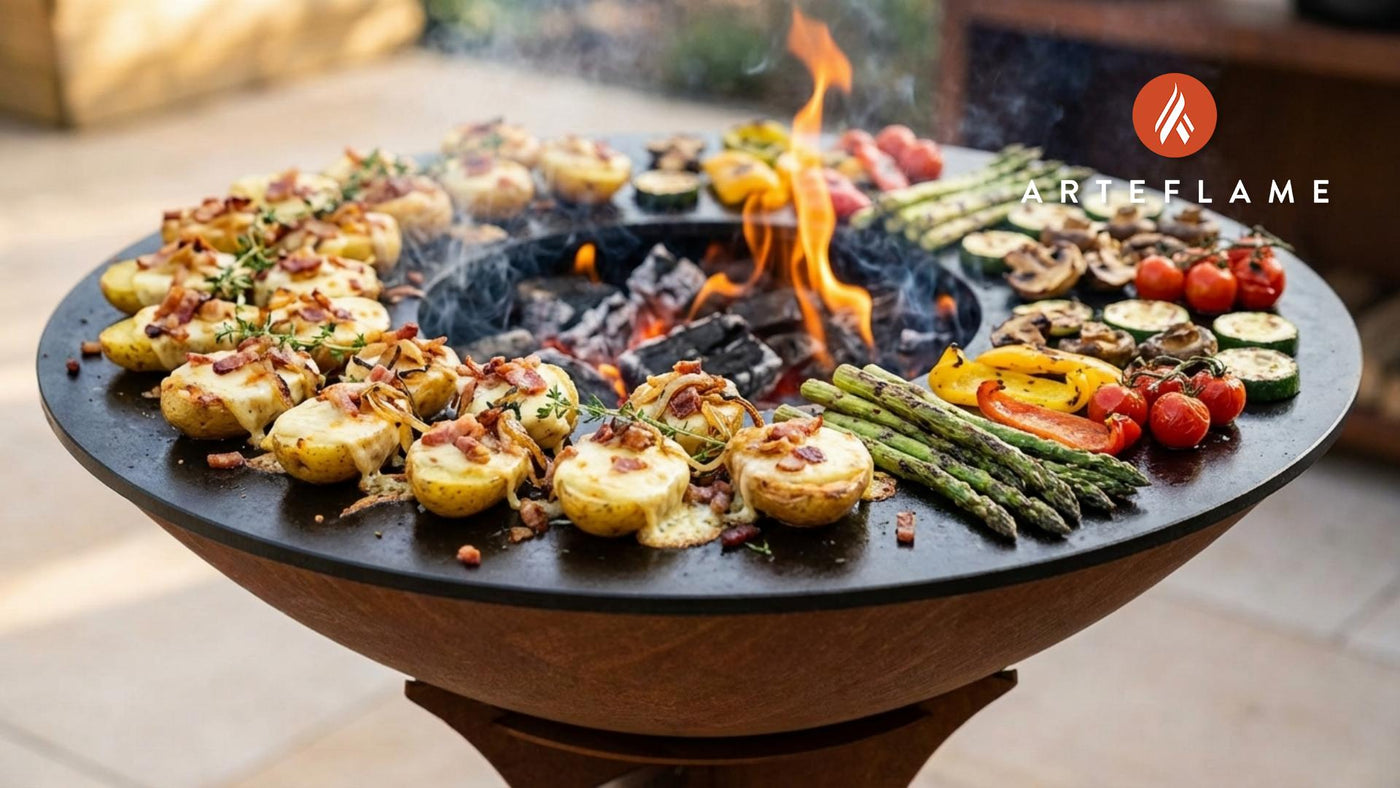 Smoky Grilled Raclette Potatoes: The Ultimate Arteflame Cheese Feast