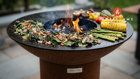 Smoky North Carolina Charred Collard Greens with Bacon