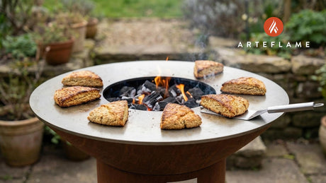 Flame-Grilled Irish Oatmeal Bannocks on the Arteflame