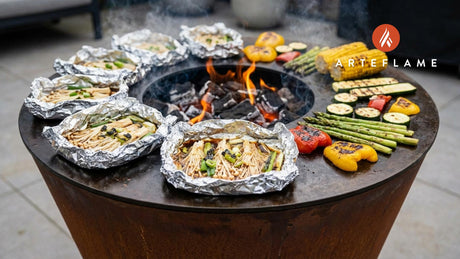 Smoky & Buttery: Japanese Foil-Wrapped Grilled Enoki Mushrooms