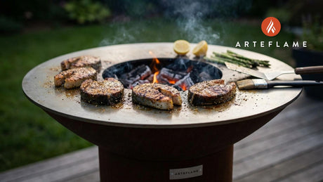 Grilled Idaho Sturgeon with Lemon Pepper: A Smoky Delicacy