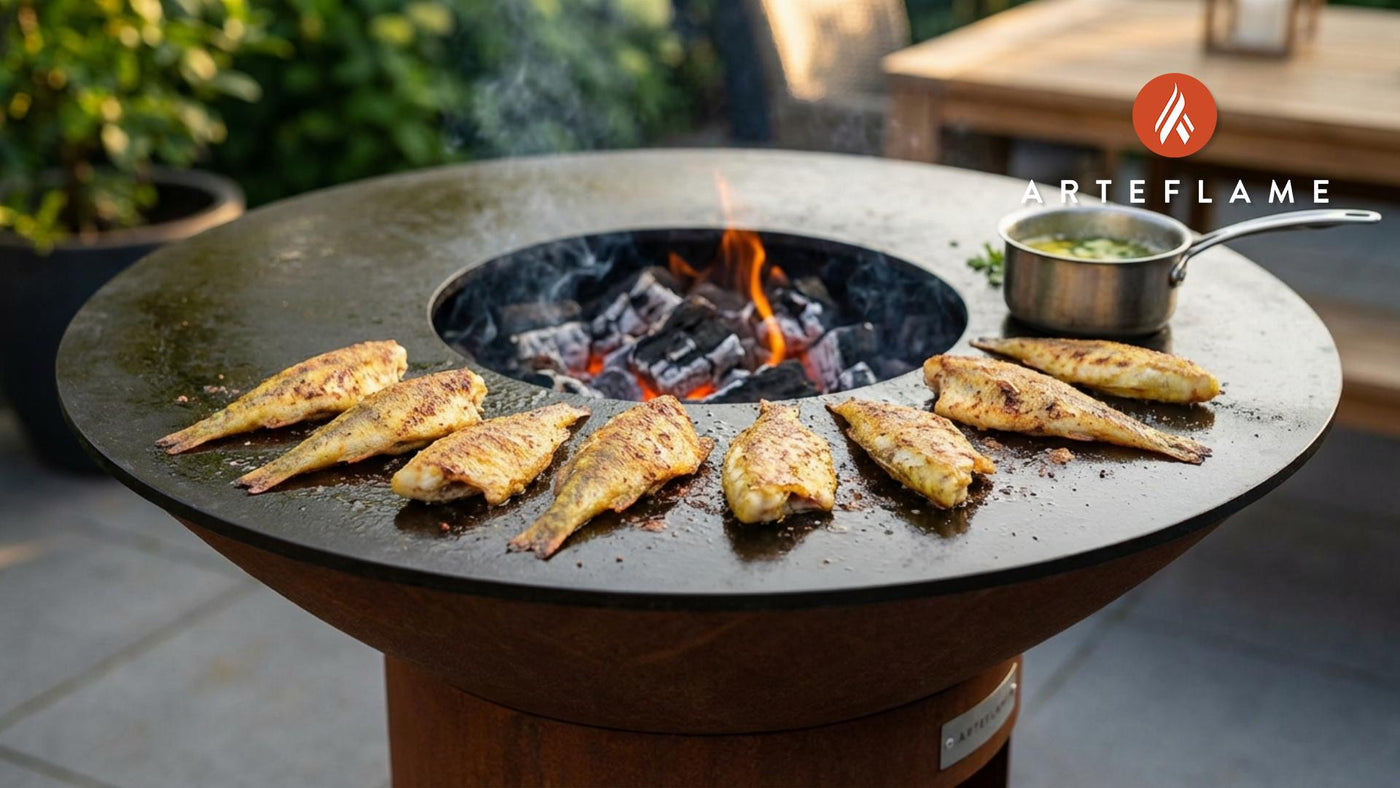 Authentic Ohio Grilled Perch with Zesty Lemon Butter