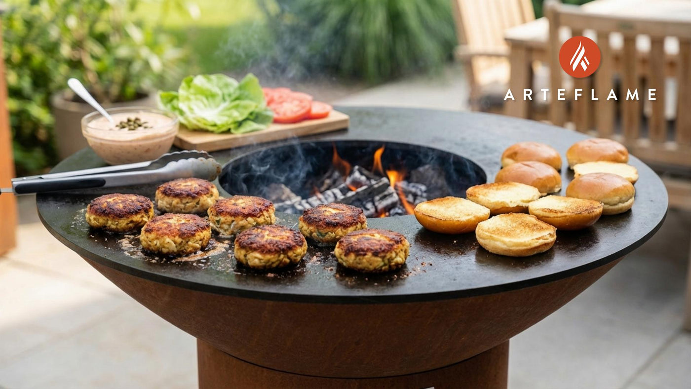 Grilled Virginia Crab Cake Sliders with Spicy Remoulade - Arteflame Recipe