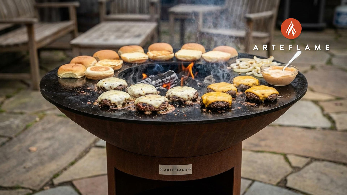 Grilled Montana Bison & Black Bean Sliders