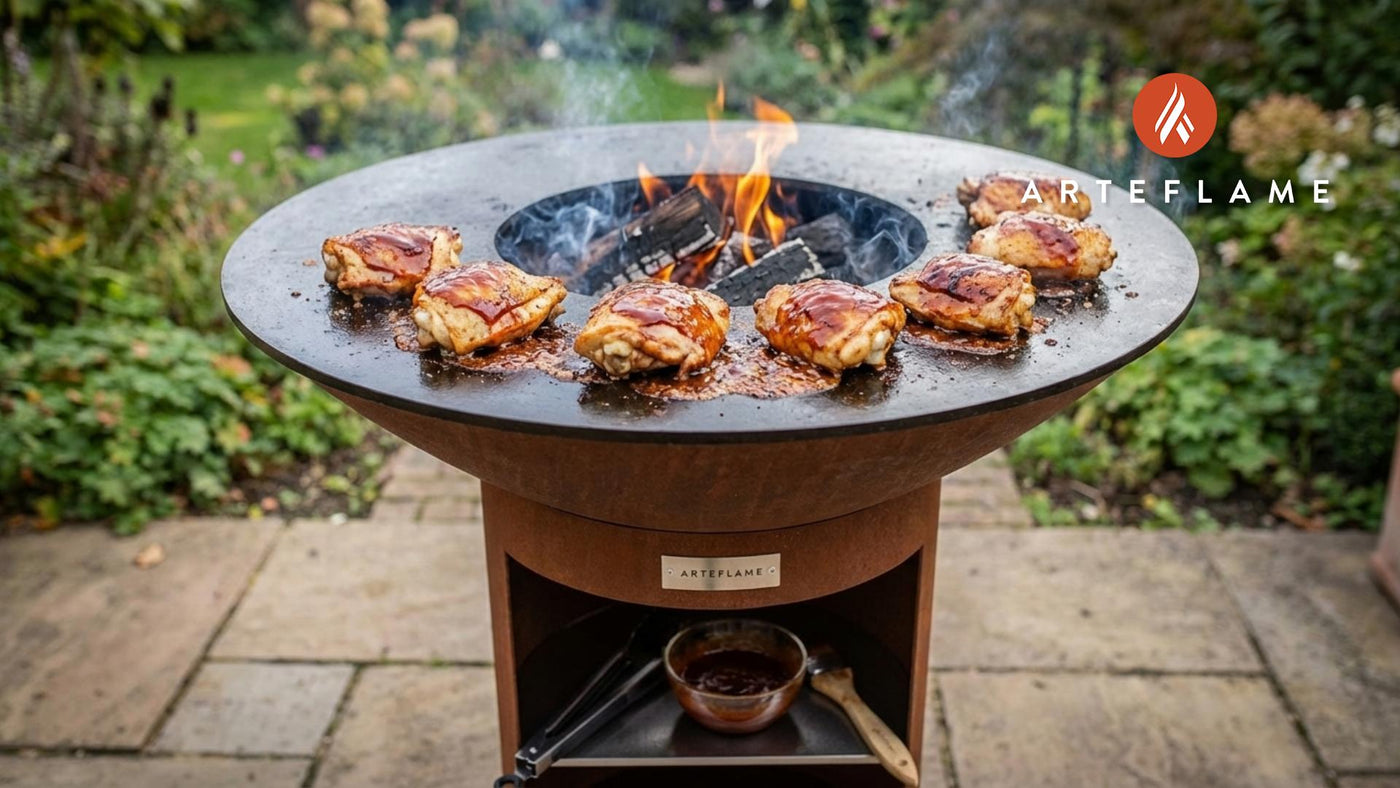 Perfect BBQ Chicken Thighs on the Arteflame Grill