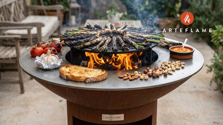 Authentic Spanish Grilled Calçots with Homemade Romesco Sauce