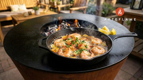 Smoky Gambas al Ajillo on the Arteflame Grill