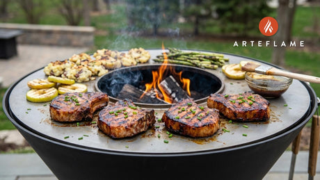 Grilled Whiskey Marinated Irish Pork Chops Recipe
