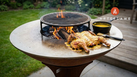 Wood-Fired South Carolina Whole Chicken with Authentic Gold Sauce