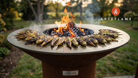 Smoky Charred Georgia Okra with Lemon Zest