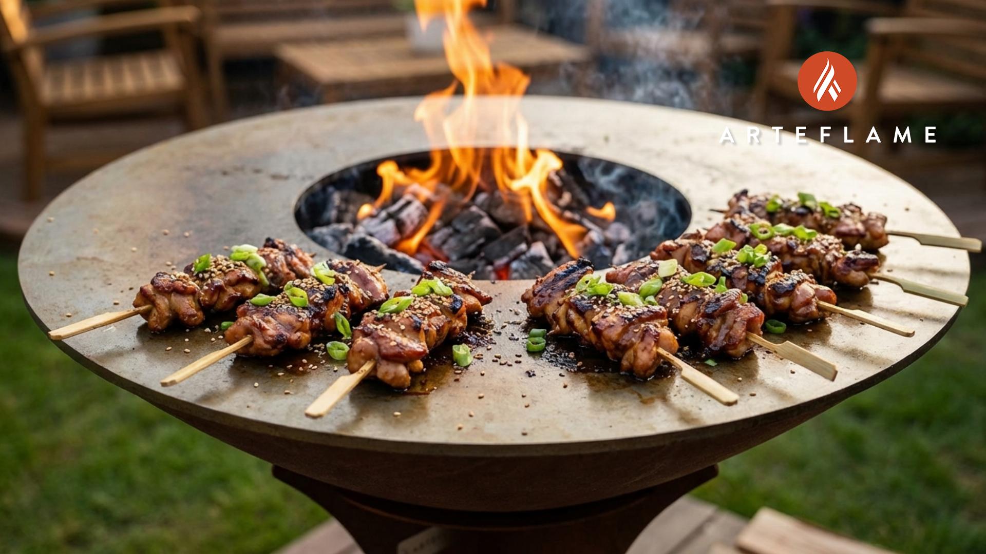 Wood-Fired Chicken Skewers (Korean Doenjang) | Arteflame