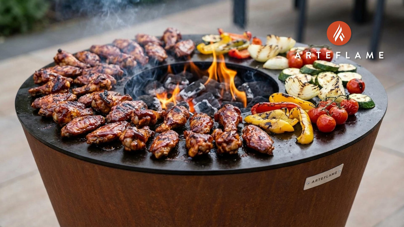 Authentic Kansas City BBQ Chicken Wings on the Arteflame Grill
