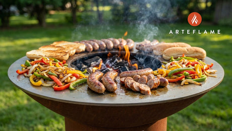 The Ultimate Grilled Connecticut Italian Sausage, Peppers & Onions