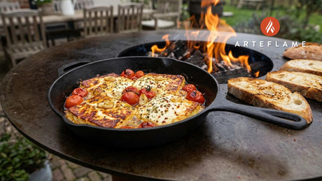 Authentic Grilled Albanian Sheep Cheese Recipe | Arteflame Grill