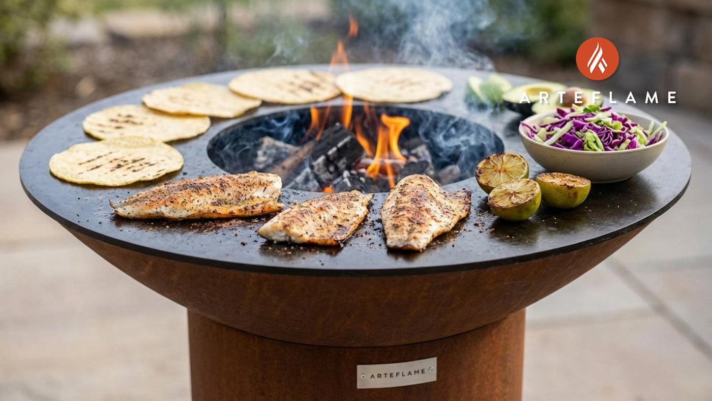 Smoky Grilled Nevada Trout Tacos with Zesty Lime Slaw