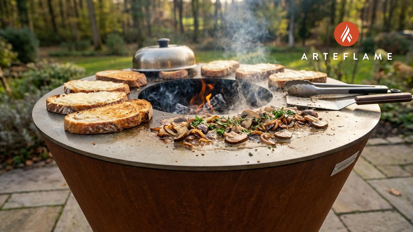 Authentic Finnish Flame-Grilled Cep Mushroom Toast Recipe