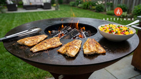 Grilled Maryland Rockfish with Fresh Mango Salsa