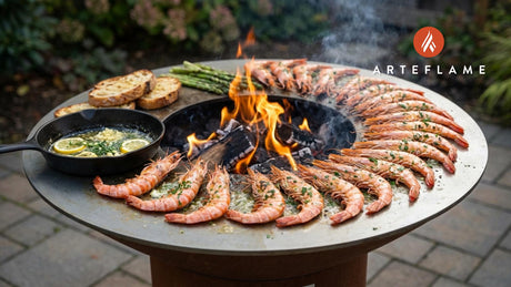 Grilled Washington Spot Prawns with Zesty Citrus Butter
