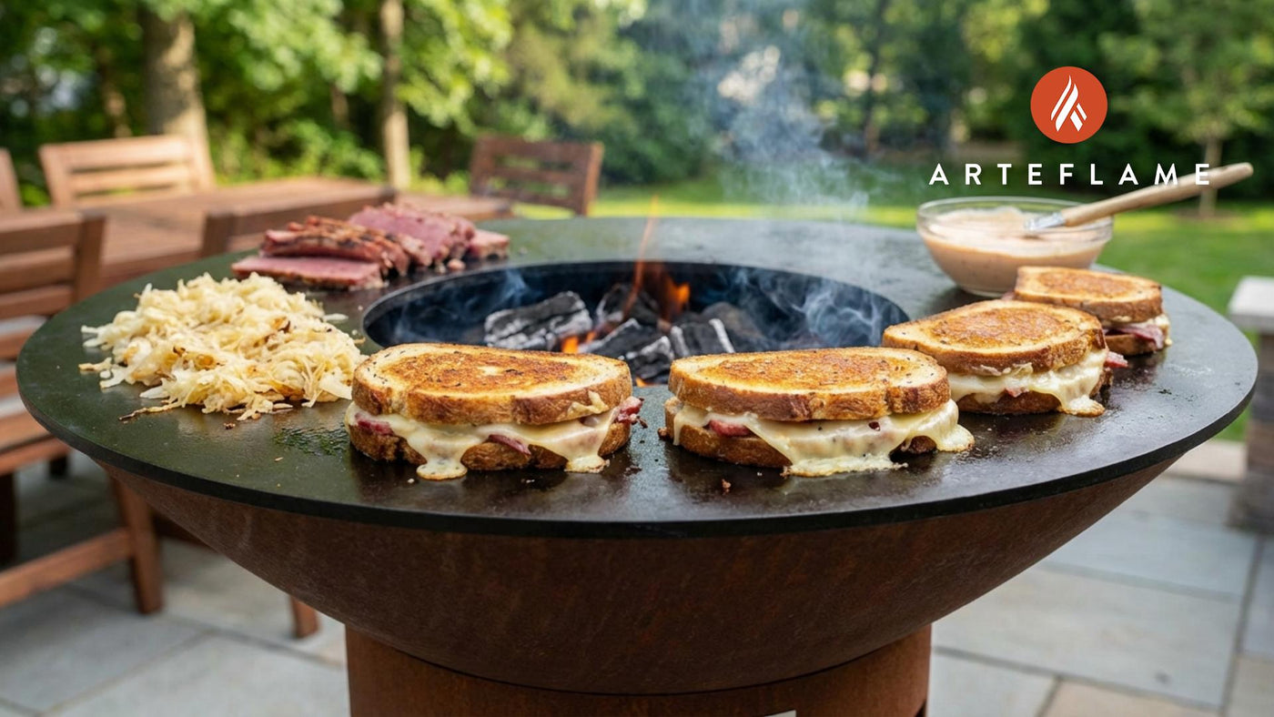 Classic New York Grilled Reuben Sandwich Recipe for Arteflame