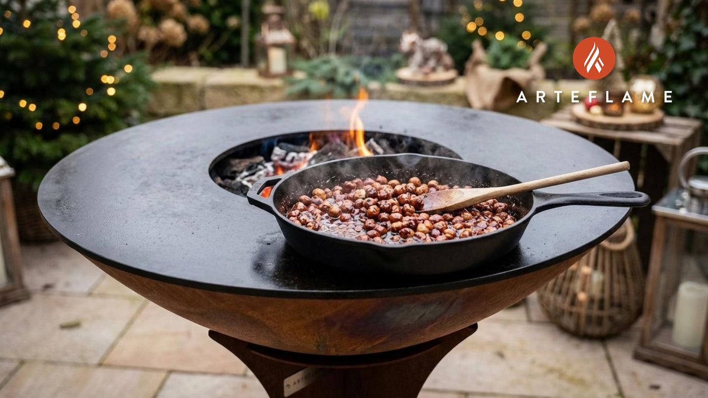 German-Style Roasted Hazelnuts on the Grill