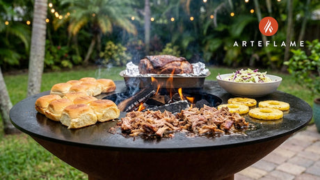 Grilled Kalua Pork Sliders with Hawaiian-Style Sweetness