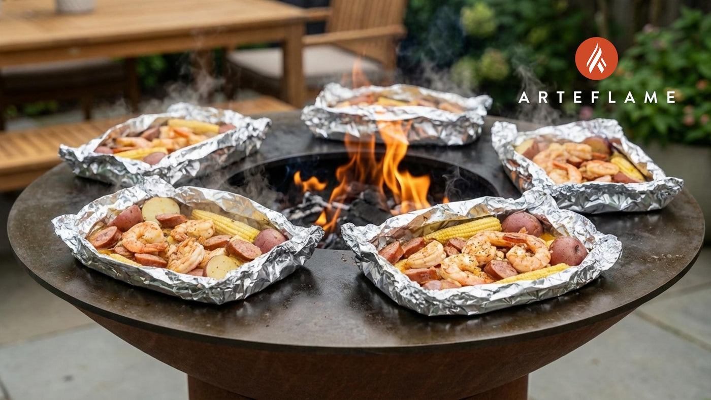 Ultimate Grilled Alabama Gulf Seafood Boil Packets