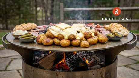 Smoky Grilled Raclette Potatoes: The Ultimate Arteflame Cheese Feast