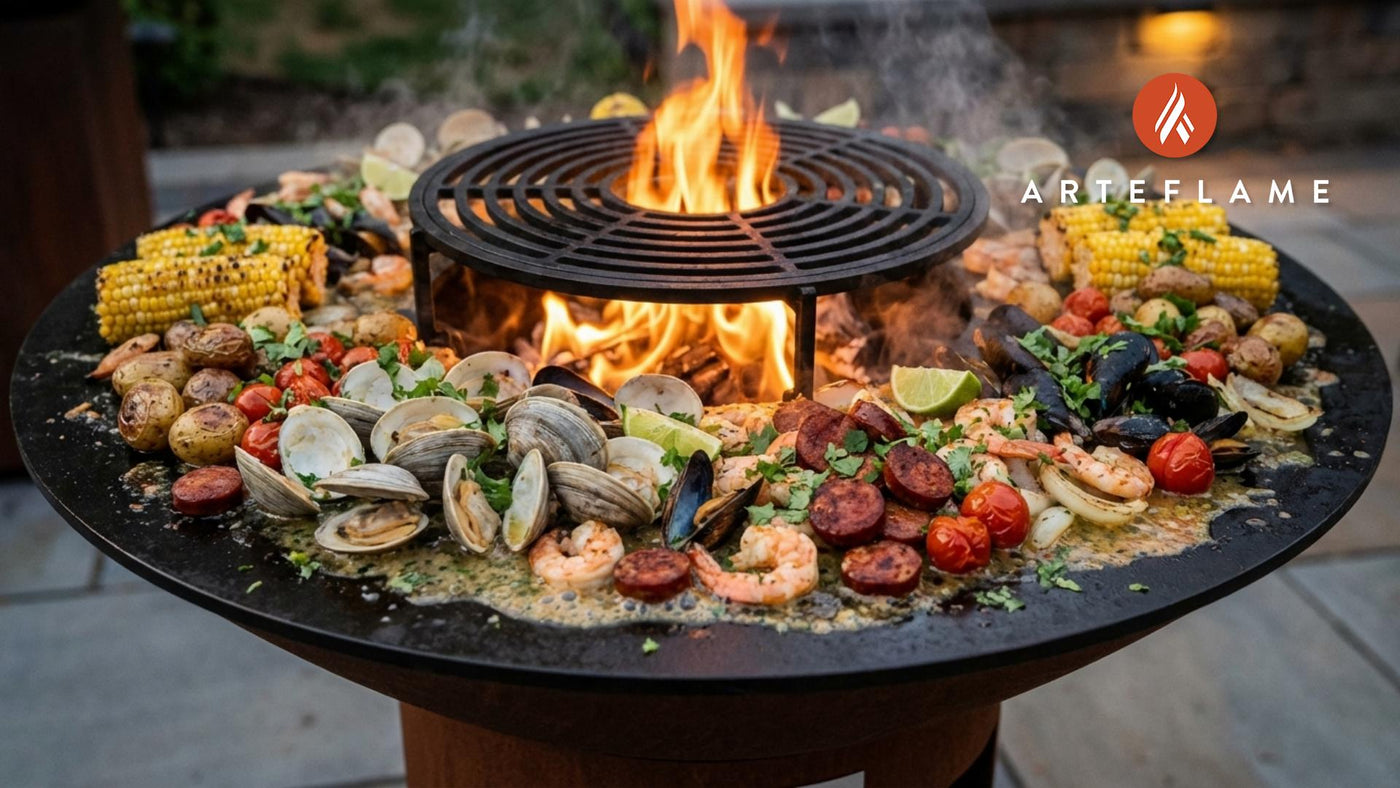 Smoky California Baja-Style Clam Bake Recipe for the Arteflame Grill