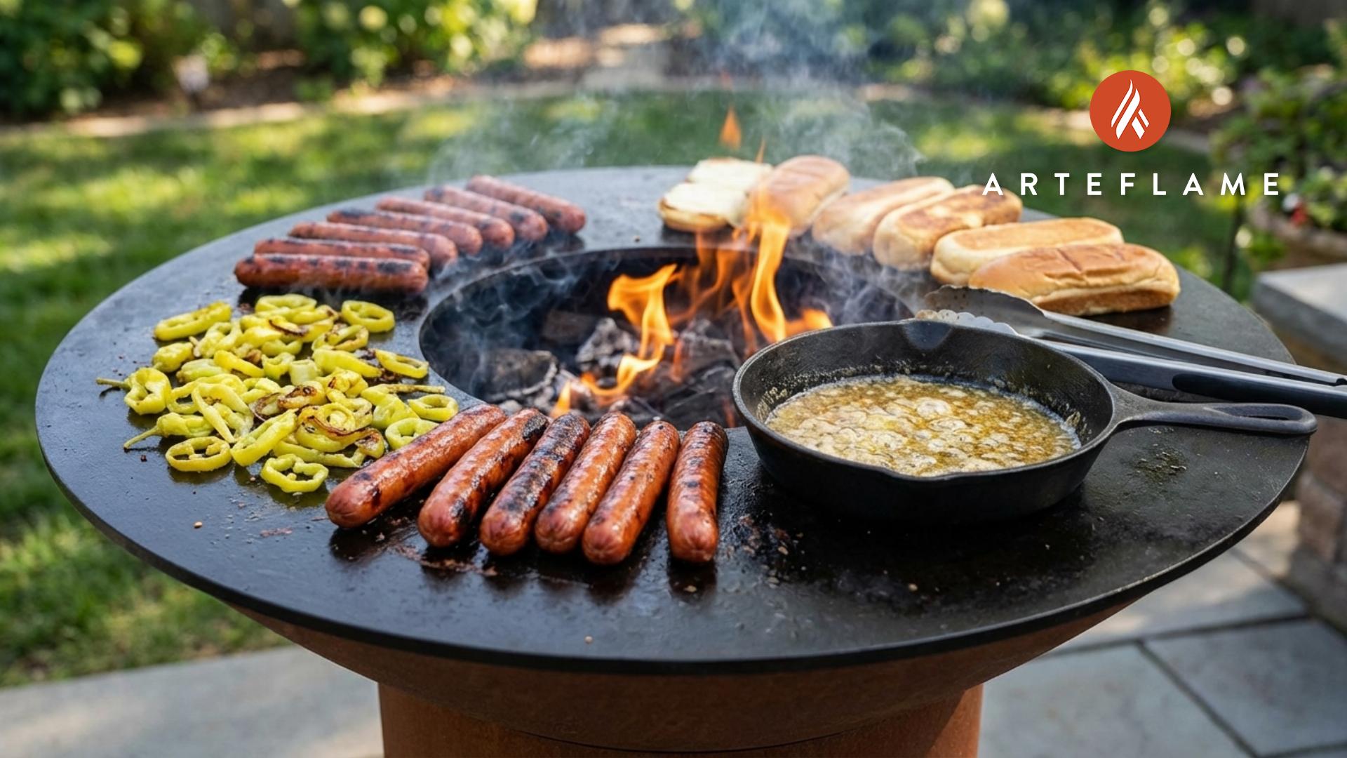 Grilled Firecracker Hot Dogs (Mississippi Style) | Arteflame