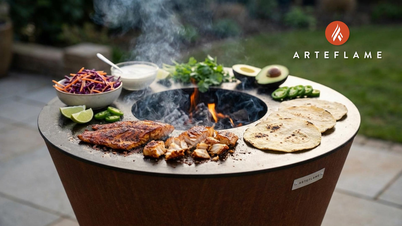 Wood-Fired Maine Smoked Haddock Fish Tacos Recipe