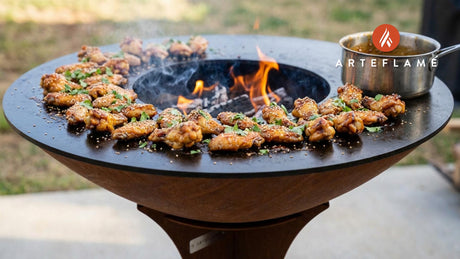 Grilled Sriracha Honey Wings: Sweet & Spicy Arteflame Recipe