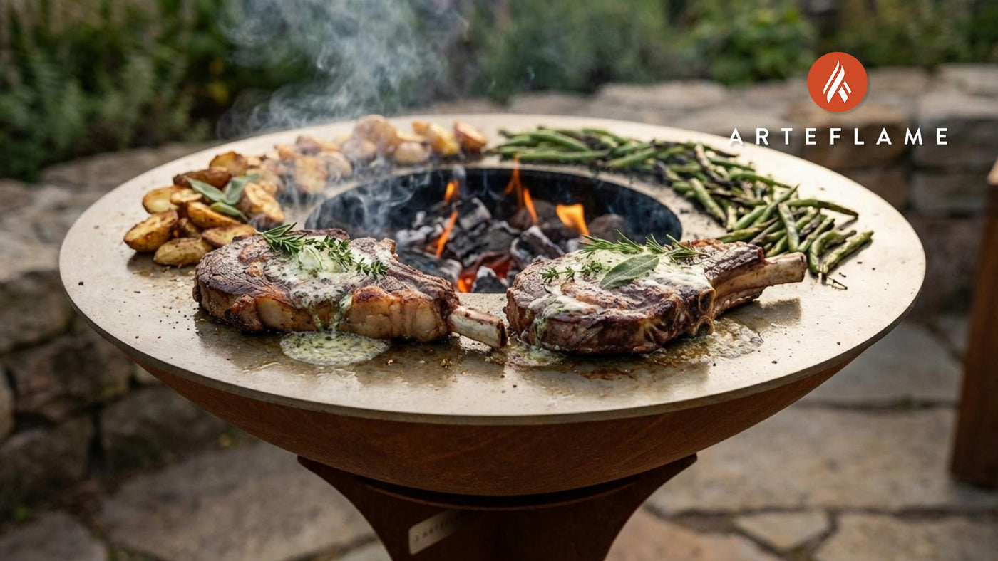 Austrian Smoked Alpine Herb Butter Basted Steak