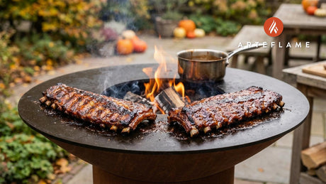 Virginia Spiced Apple Cider Grilled Pork Ribs