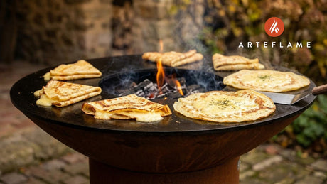 Perfect Gouda Cheese Crepes on the Arteflame Grill