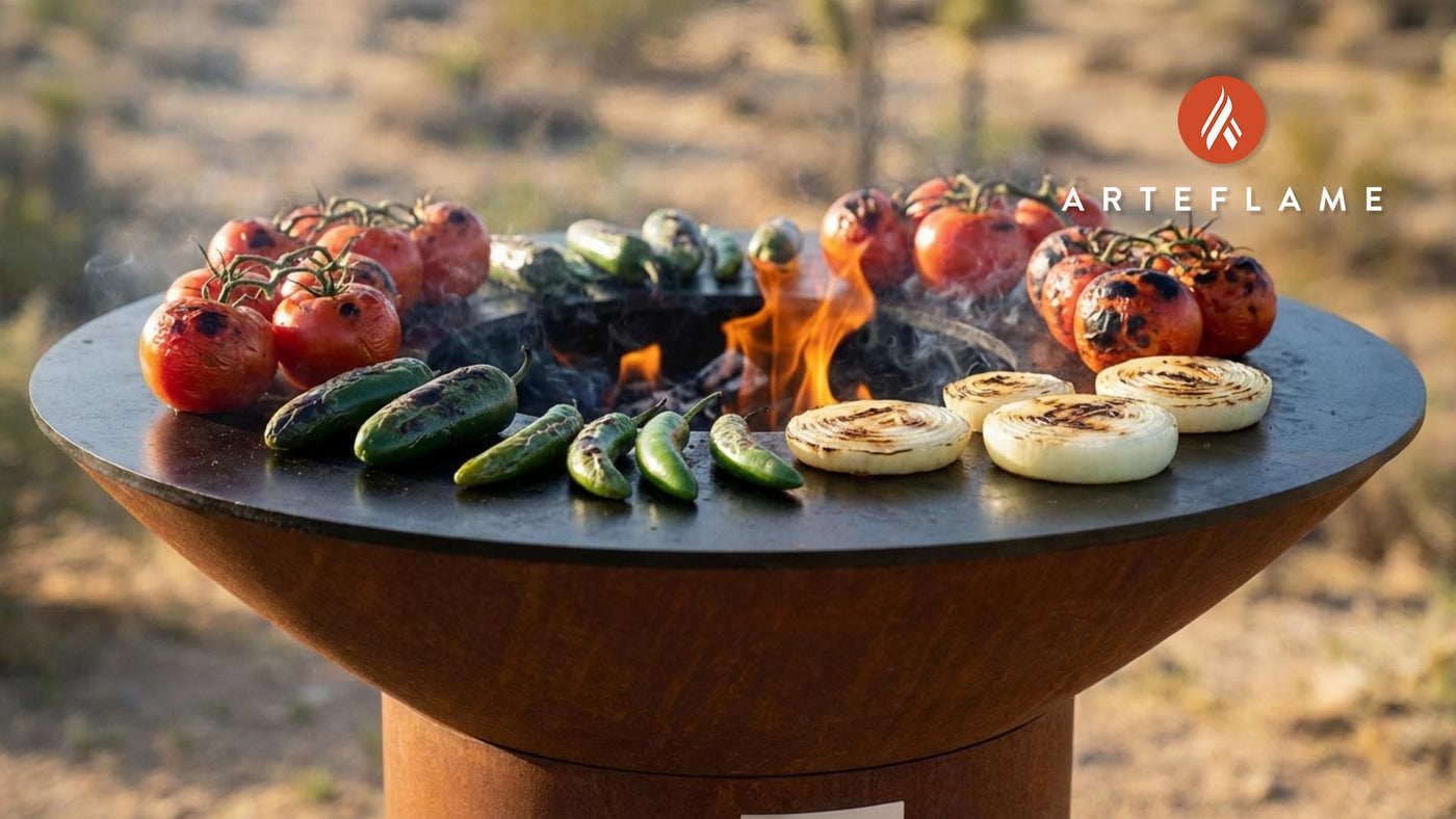 Authentic Arizona Fire Roasted Salsa Recipe for the Grill