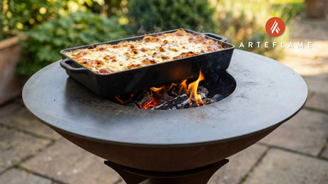 Creamy Béchamel Pasta Bake (Macarona Béchamel) for the Grill