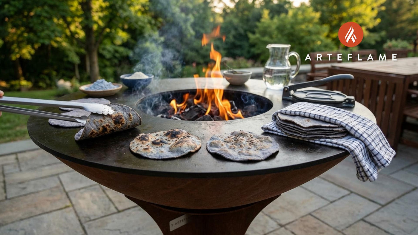 Authentic Colorado Grilled Blue Corn Tortillas Recipe
