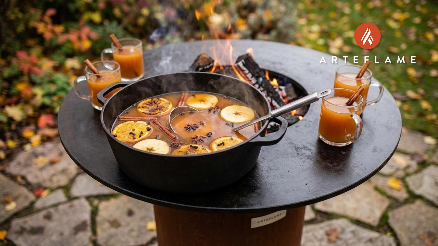Grilled Spiked Cider Punch for Cozy Outdoor Gatherings