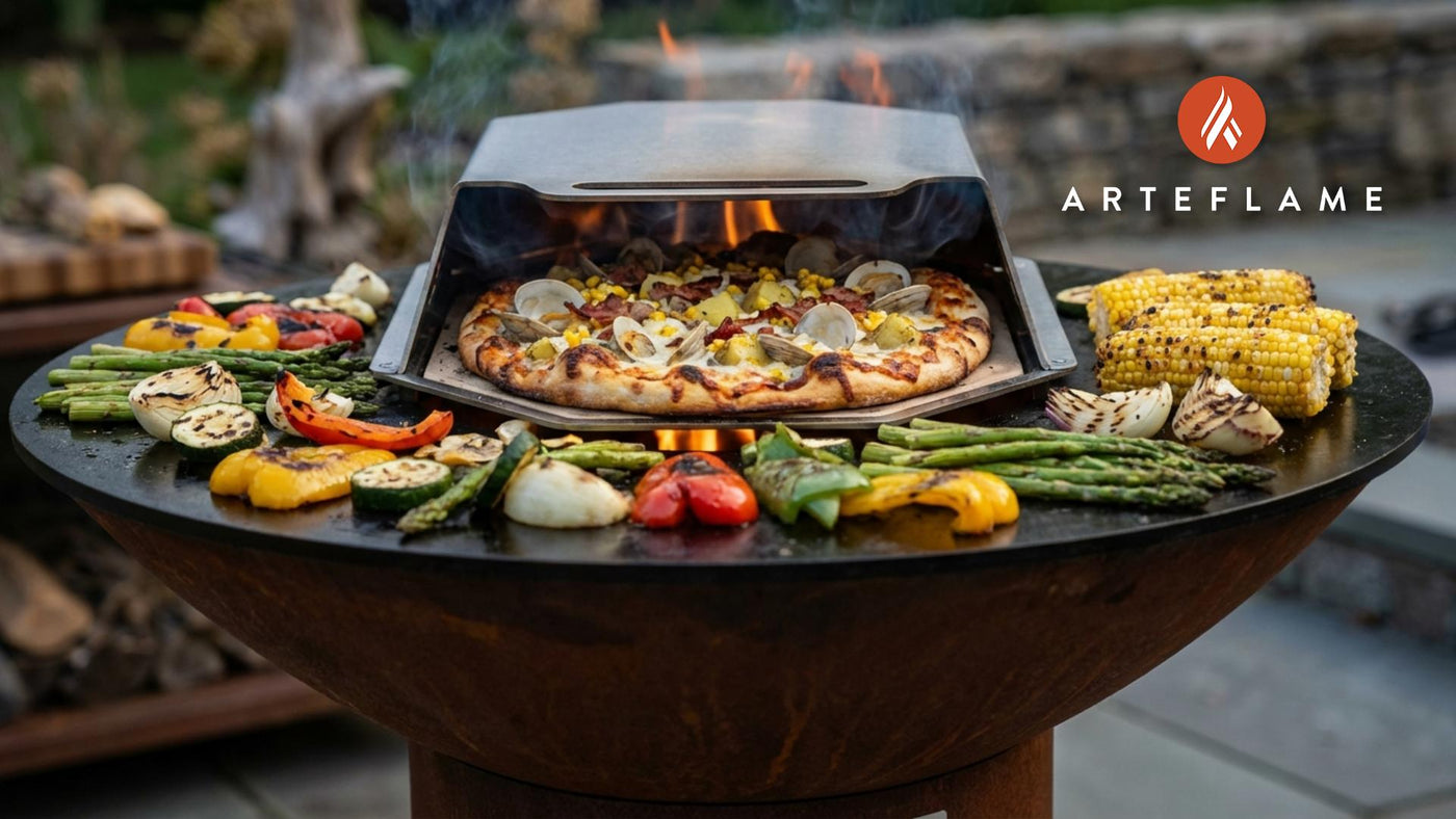 New Hampshire Grilled Clambake Pizza: Coastal Flavor on the Arteflame