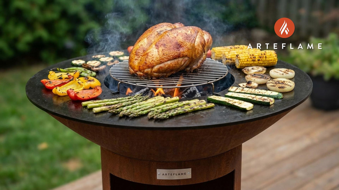 Smoked Turkey Breast on Arteflame: Arizona Ironwood Style