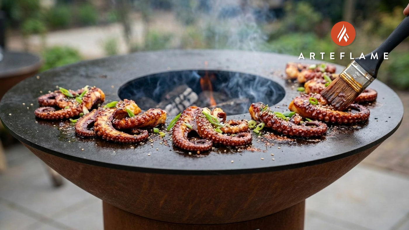 Smoky & Spicy: Korean Gochujang Marinated Grilled Octopus Recipe