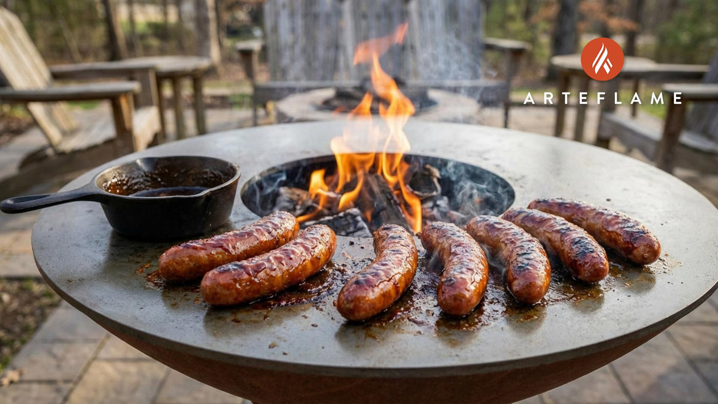 Tennessee-Style Smoked Sausages with Whiskey Glaze: An Arteflame Original