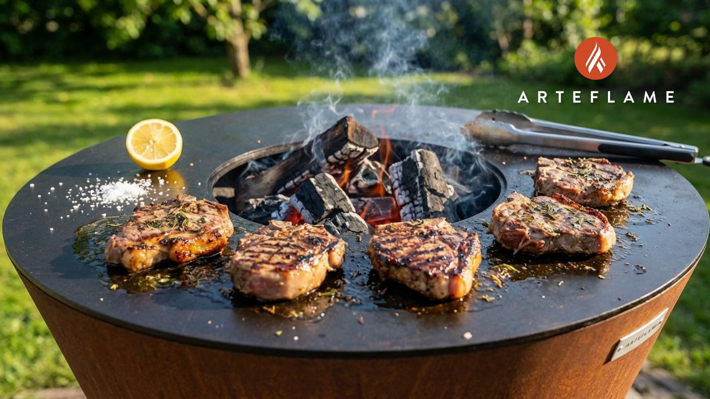 Authentic Grilled Albanian Mutton Chops Recipe on the Arteflame