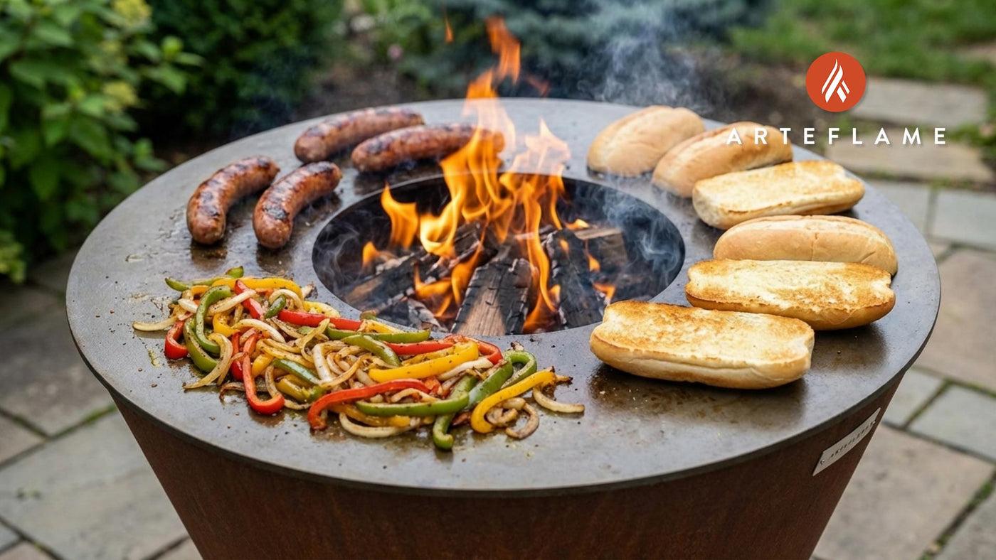 Authentic New Jersey Grilled Calabrese Sausage Sandwich
